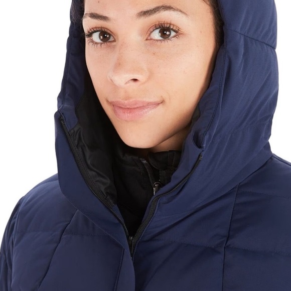 NWT Marmot warmcube havenmeyer arctic jacket coat in navy size small $500 - Picture 4 of 13